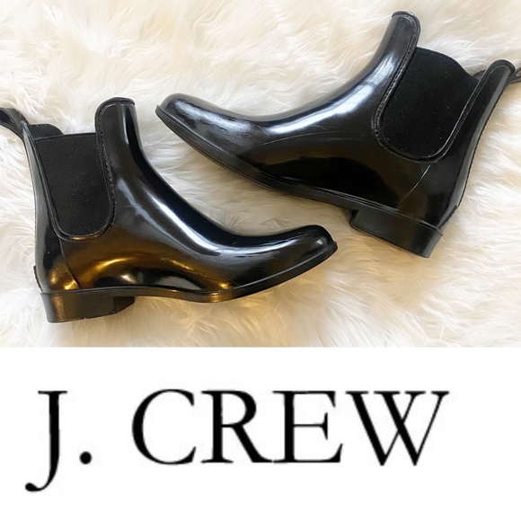 J. Crew Shoes - J. Crew Chelsea Short Rain Boots, 7